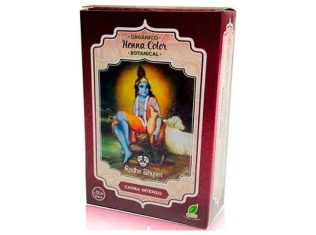 Radhe Shyam Henna Color Botanical Caoba Intenso...