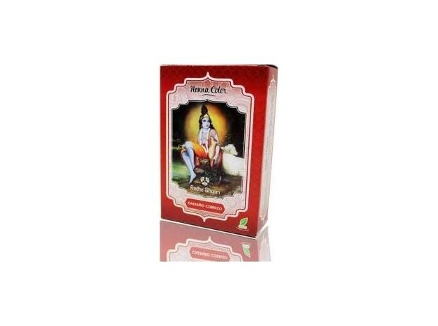 Radhe Shyam Henna Castaño Cobrizo En Polvo