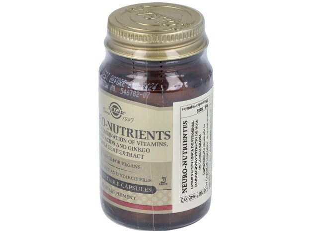 Solgar Neuro Nutrientes 30 Caps