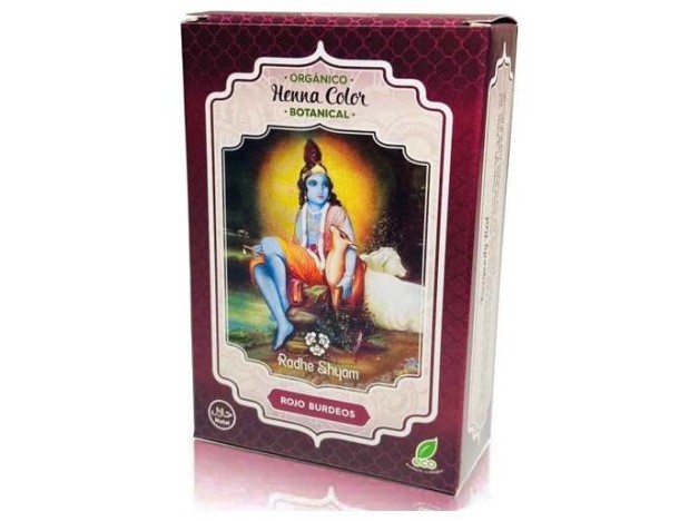 Henna Polvo Botanicals Rojo Burdeos 100Gr.
