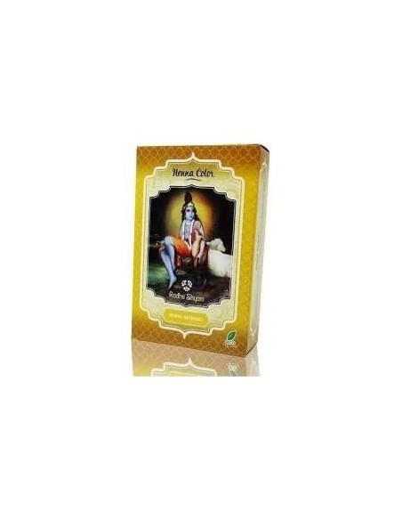 Radhe Shyam Henna Polvo Rubio Intenso