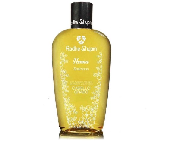 Radhe Shyam Champú Henna Cabello Graso 400Ml