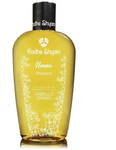 Radhe Shyam Champú Henna Cabello Graso 400Ml