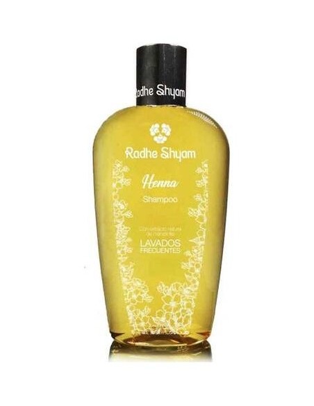 Radhe Shyam Champú Henna Cabello Frecuentes 400Ml