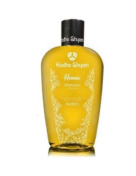 Radhe Shyam Champú Henna Color Rubio 400Ml