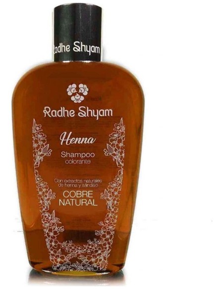 Radhe Shyam Champú Henna Color Cobre 400Ml