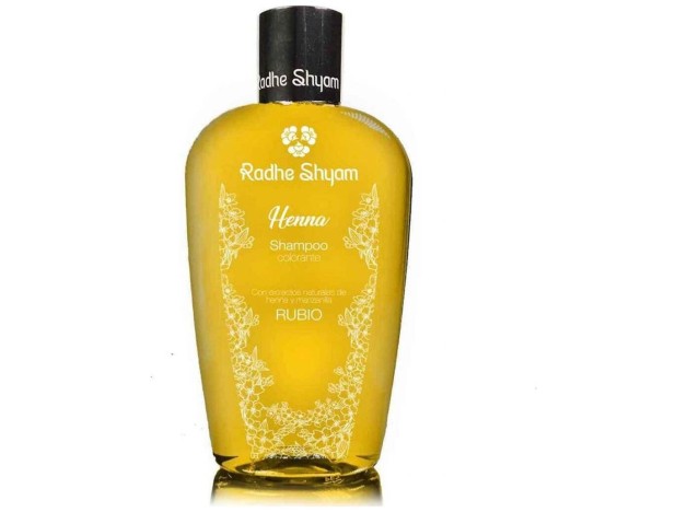 Radhe Shyam Champú Henna Color Rubio 400Ml
