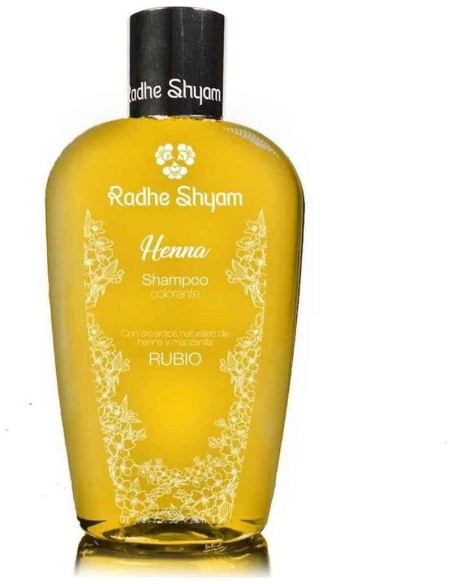 Radhe Shyam Champú Henna Color Rubio 400Ml