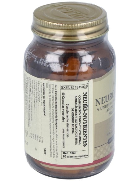 Solgar Neuro Nutrientes 60Caps