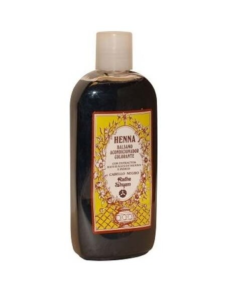 Balsamo Acondicionador Henna Color Negro 250Ml.