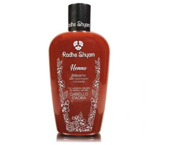 Balsamo Acondicionador Henna Color Caoba 400Ml.