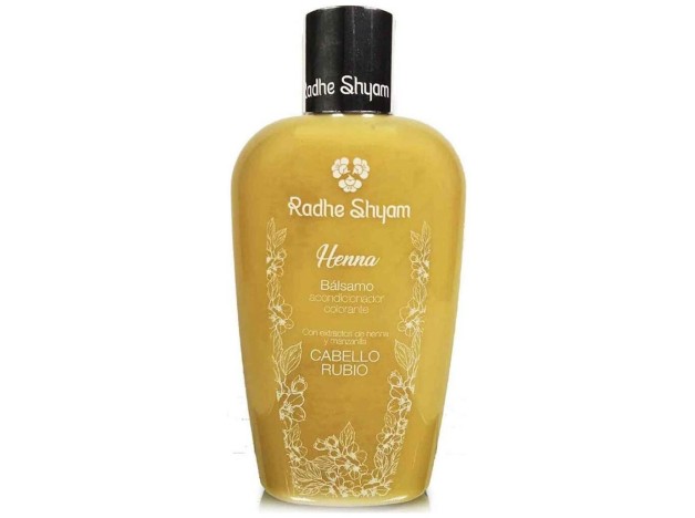 Balsamo Acondicionador Henna Color Rubio 400Ml.