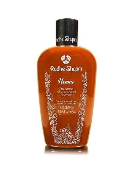 Radhe Shyam Bálsamo Acondicionador Henna Color Cobre 400Ml