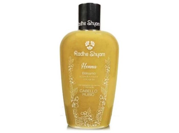 Balsamo Acondicionador Henna Color Rubio 400Ml.