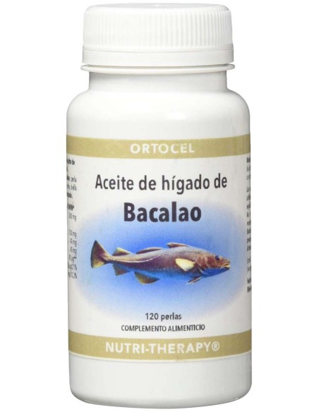 Ortocel Aceite Higado De Bacalao 120 Perlas