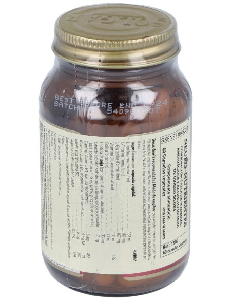 Solgar Neuro Nutrientes 60Caps