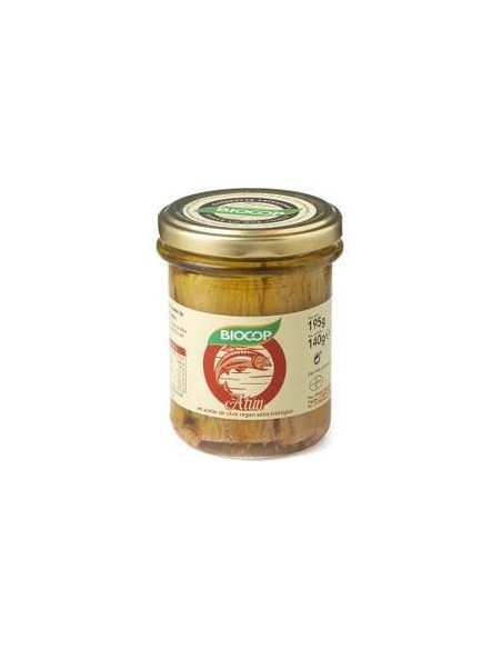 Biocop Atun Filetes Bio Bote Cristal 195Gr