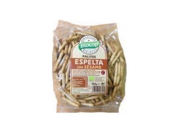 Biocop Palitos Espelta Sesamo Cortos 150G