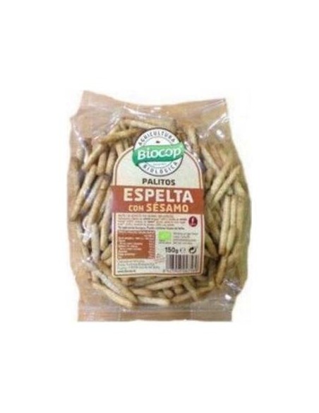 Biocop Palitos Espelta Sesamo Cortos 150G