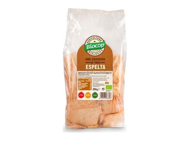 Mini Crackers De Trigo Espelta 250Gr. Bio Vegan
