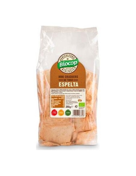 Mini Crackers De Trigo Espelta 250Gr. Bio Vegan