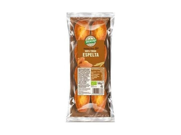Biocop Magdalenas Trigo Espelta 100% Bio 180G