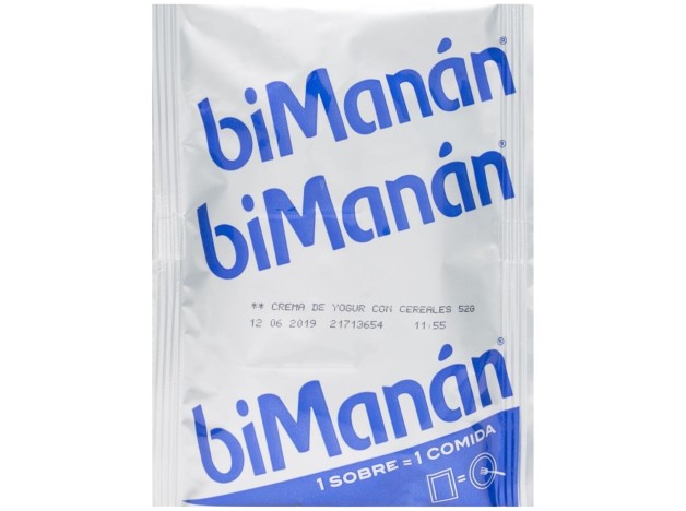 Bimanán Crema Yogur Con Cereales 312 G, 6 Uds