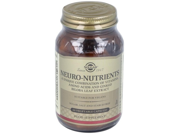 Solgar Neuro Nutrientes 60Caps