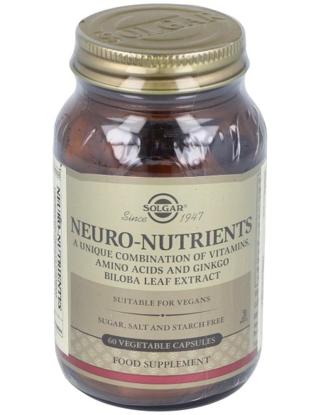 Solgar Neuro Nutrientes 60Caps