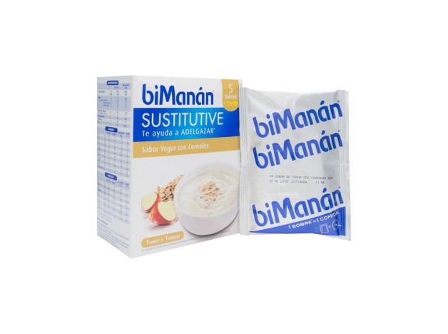 Bimanán Crema Yogur Con Cereales 312 G, 6 Uds