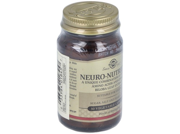 Solgar Neuro Nutrientes 30 Caps