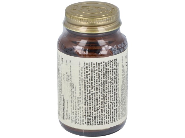Niacina No Ruborizante 500Mg. 50Vegicaps