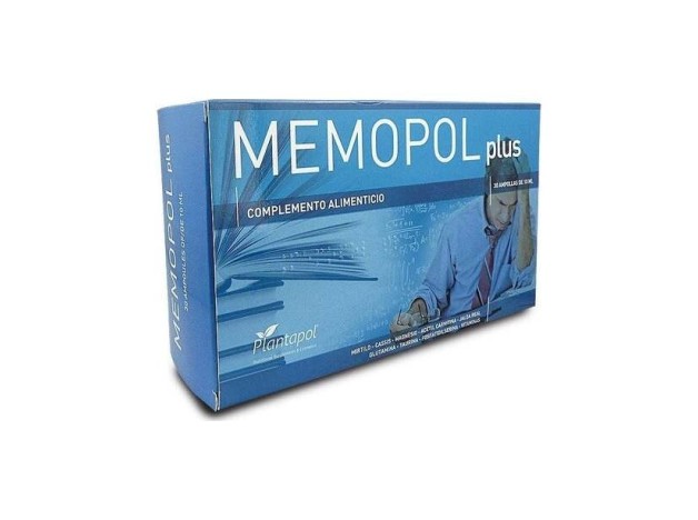 Plantapol Memopol Plus 30 Ampollas