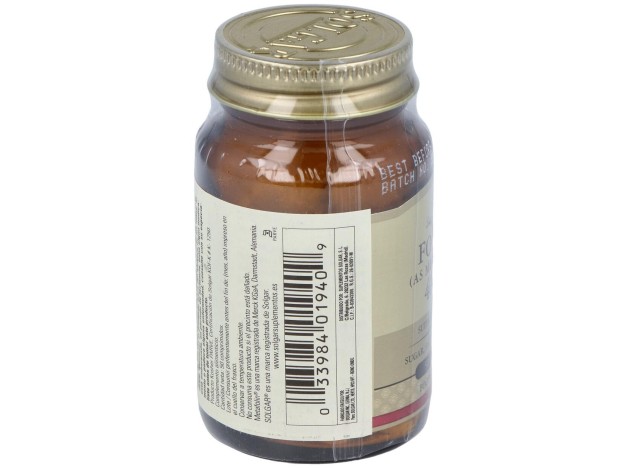 Solgar Folato Como Metafolin 400Mcg 50Comp