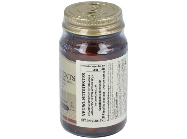Solgar Neuro Nutrientes 30 Caps