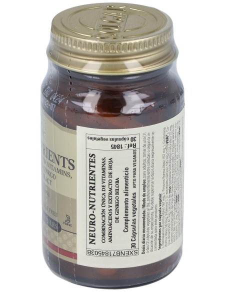 Solgar Neuro Nutrientes 30 Caps
