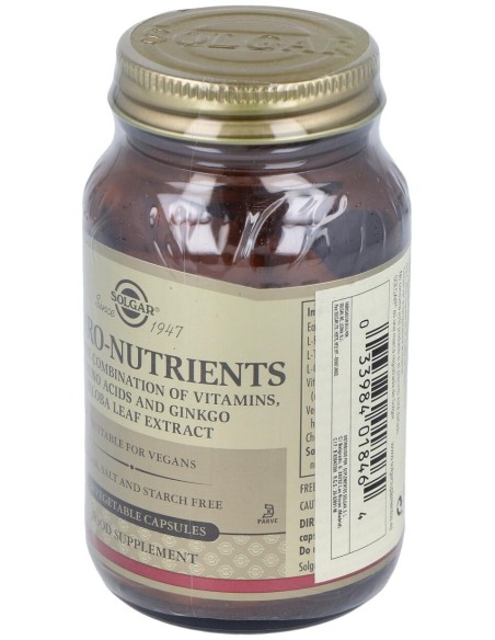 Solgar Neuro Nutrientes 60Caps