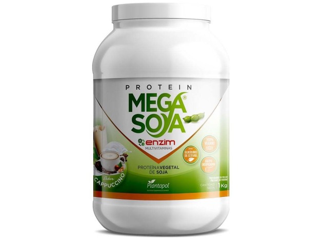 Protein Mega Soya Proteina De Soja Capuchino 1Kg.