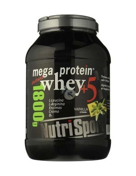 Nutrisport Mega Protein Whey 5 Vainilla 1800G