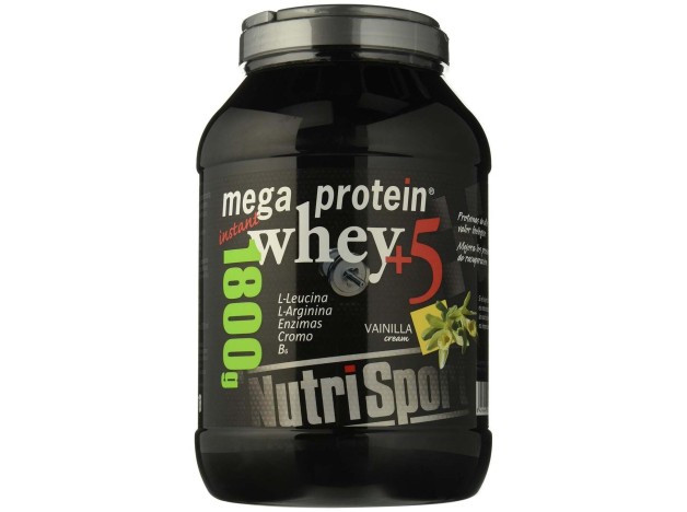 Nutrisport Mega Protein Whey 5 Vainilla 1800G