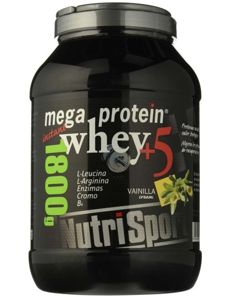Nutrisport Mega Protein Whey 5 Vainilla 1800G