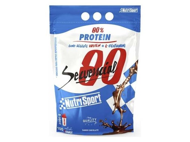 Nutrisport Secuencial 80 Chocolate 2000G