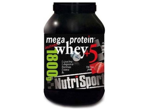 Nutrisport Mega Protein Whey 5 Fresa 900G