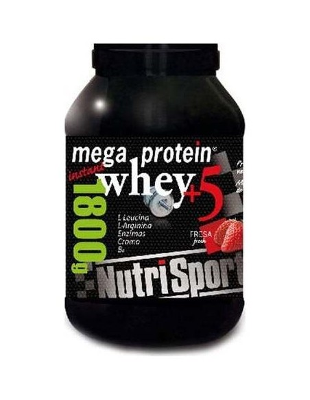 Nutrisport Mega Protein Whey 5 Fresa 900G