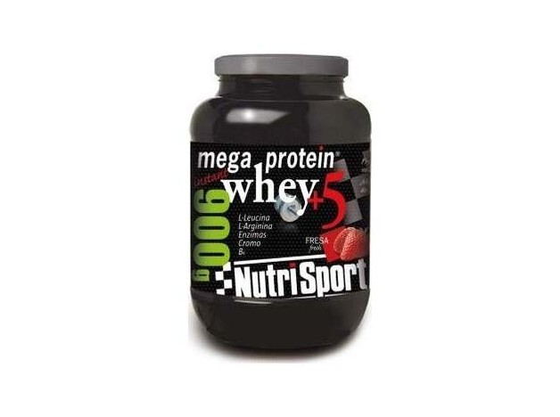Nutrisport Mega Protein Whey 5 Vainilla 900Gr