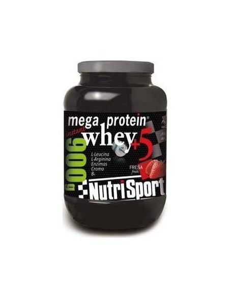 Nutrisport Mega Protein Whey 5 Vainilla 900Gr