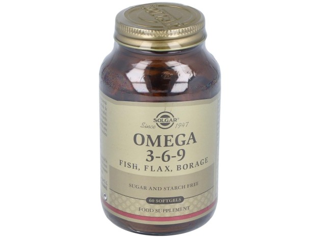 Solgar Omega 3-6-9 Pescado Lino Y Borraja 60...