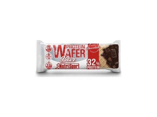 Nutrisport Protein Wafer Bar Chocolate 15 Barritas