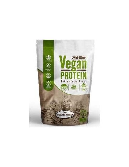Nutrisport Vegan Protein Choco Avellanas 520G