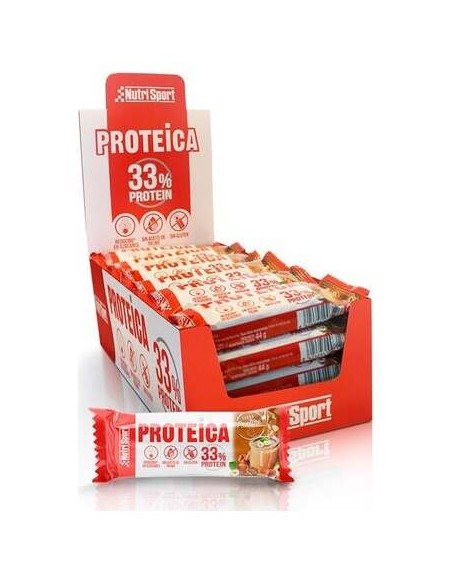 Nutrisport Pack Barrita Proteica Avellana Praline 24X44G